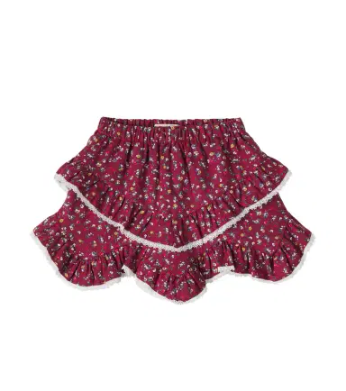 THE NEW SOCIETY Bloom floral ruffled cotton skirt | Thumbnail 1
