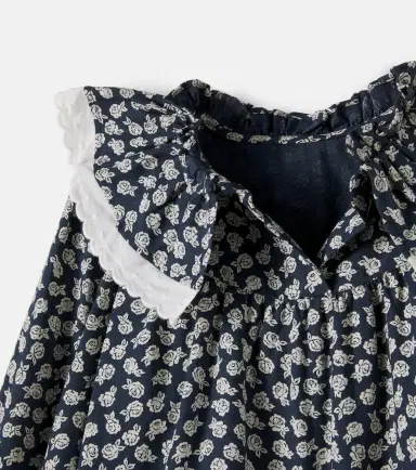 THE NEW SOCIETY Fleckers floral cotton blouse | Thumbnail 3