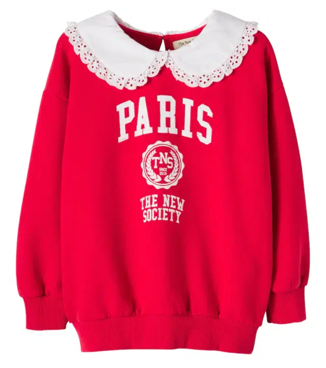 THE NEW SOCIETY Paris cotton jersey sweatshirt