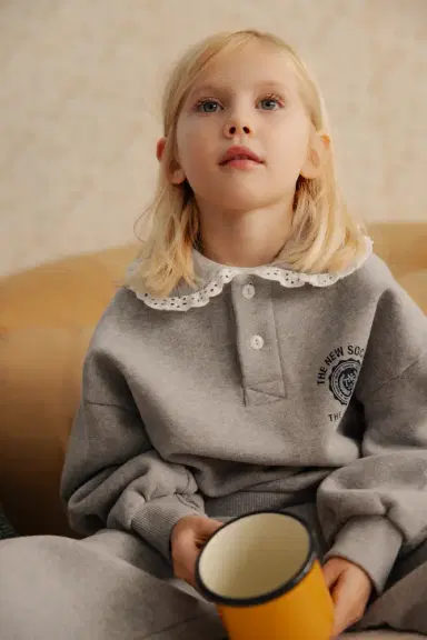 THE NEW SOCIETY Ash cotton fleece sweatshirt | Thumbnail 5