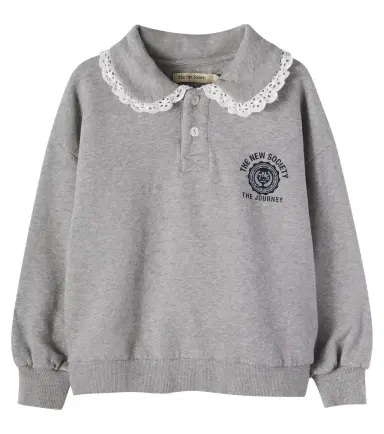 THE NEW SOCIETY Ash cotton fleece sweatshirt | Thumbnail 1