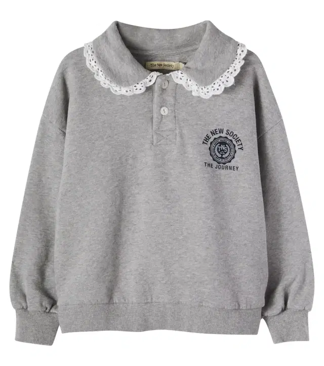 THE NEW SOCIETY Ash cotton fleece sweatshirt
