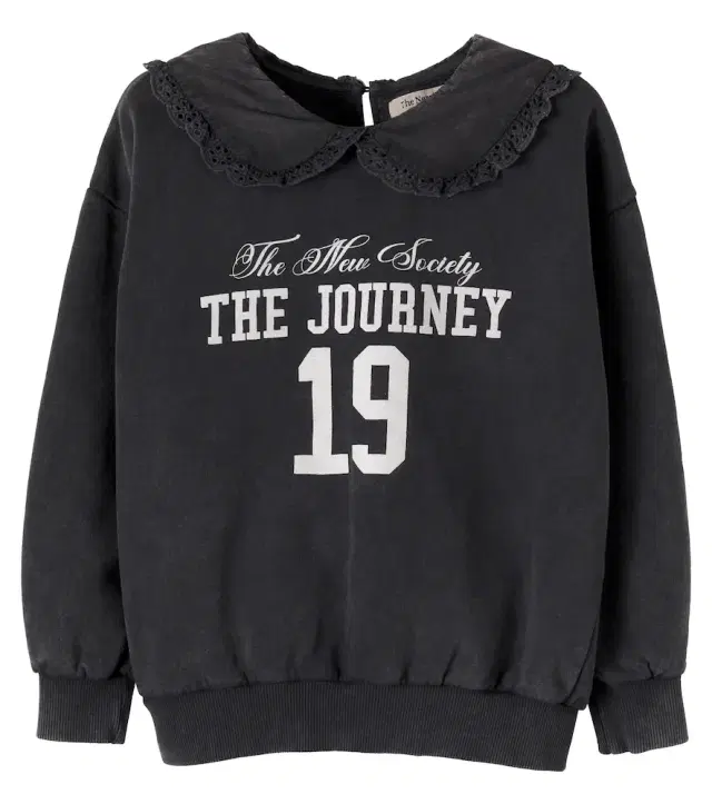 THE NEW SOCIETY Bluff printed cotton sweatshirt