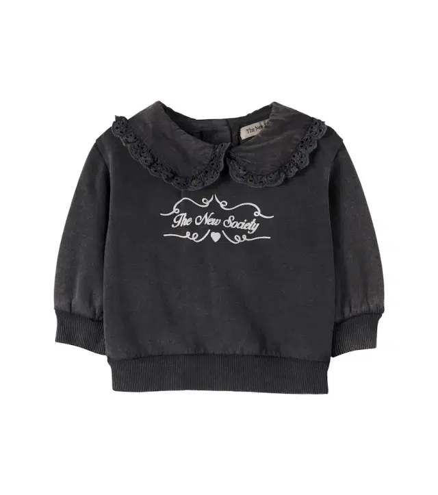 THE NEW SOCIETY Baby Bluff cotton sweatshirt