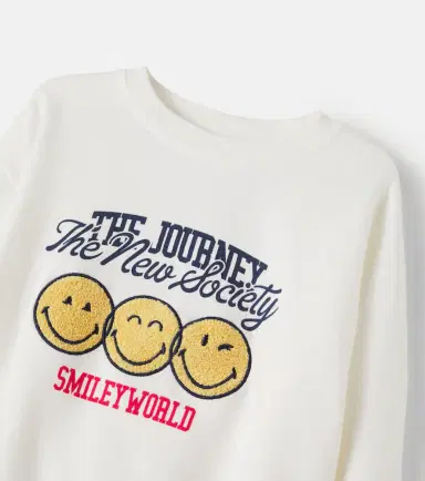 THE NEW SOCIETY SmileyWorld cotton T-shirt | Thumbnail 2