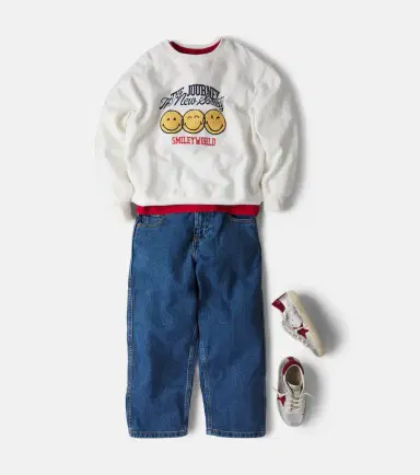 THE NEW SOCIETY SmileyWorld cotton T-shirt | Thumbnail 3