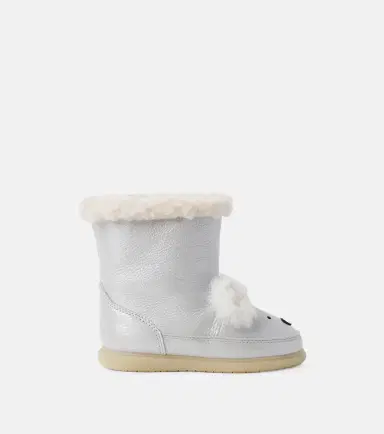 Donsje Deloniek wool-trimmed leather boots | Thumbnail 6