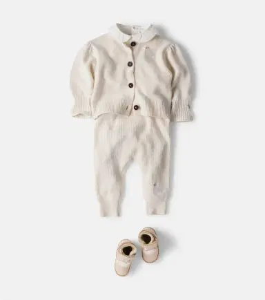 DONSJE Baby Niv leather booties | Thumbnail 2
