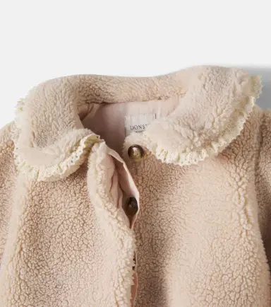 DONSJE Baby Kavi ruffled teddy jacket | Thumbnail 2