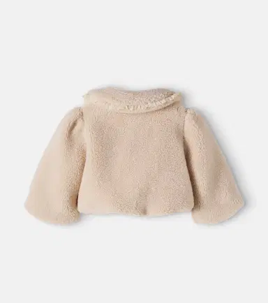 DONSJE Baby Kavi ruffled teddy jacket | Thumbnail 4
