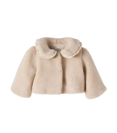 DONSJE Baby Kavi ruffled teddy jacket | Thumbnail 1
