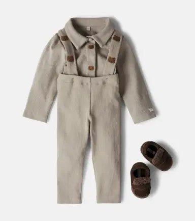 DONSJE Baby Doutie cotton-blend overalls | Thumbnail 3