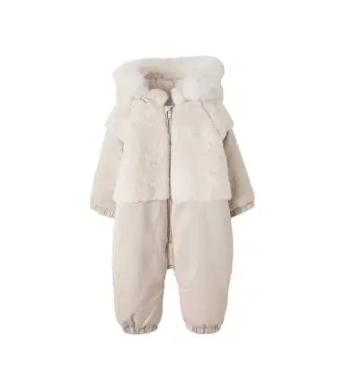 DONSJE Baby Maevie hooded cotton-blend onesie | Thumbnail 1 DONSJE Baby Maevie hooded cotton-blend onesie | Thumbnail 1