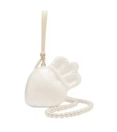 Simone Rocha Claddagh embellished clutch | Thumbnail 1 Simone Rocha Claddagh embellished clutch | Thumbnail 1