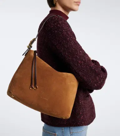 Etro Medium suede shoulder bag | Thumbnail 4
