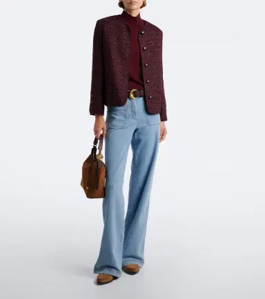 Etro Medium suede shoulder bag | Thumbnail 5