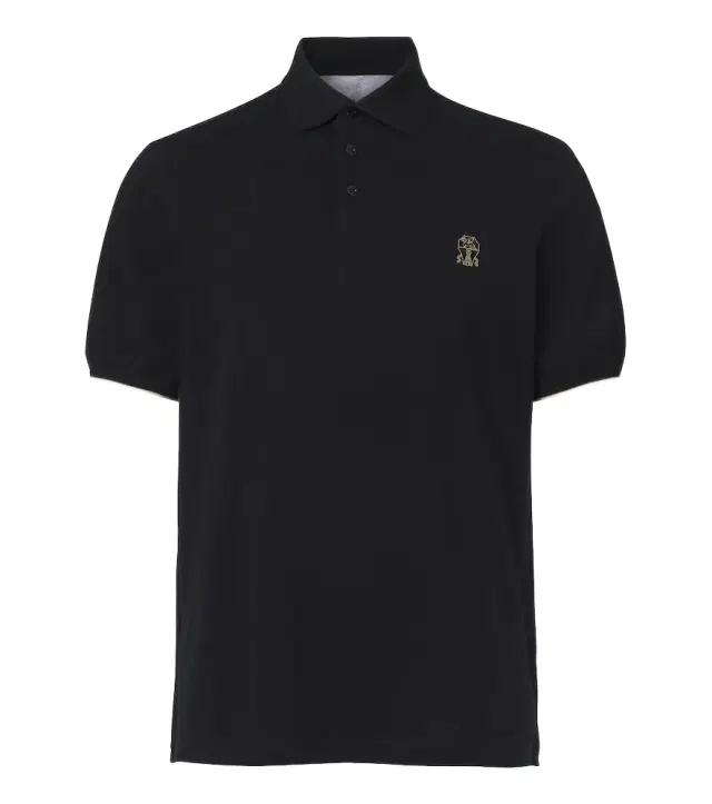 Brunello Cucinelli Cotton piqué polo shirt