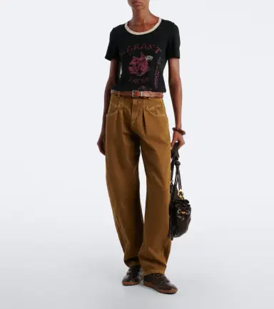 Marant Étoile Kiliann printed linen T-shirt | Thumbnail 5