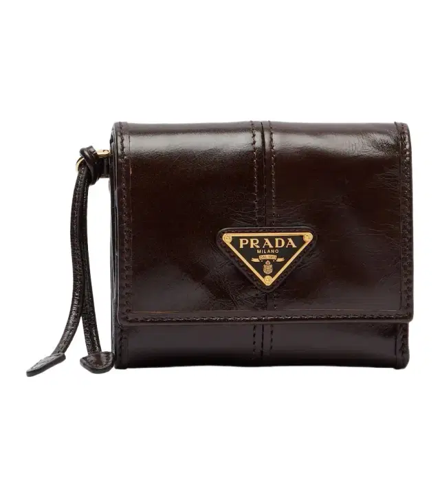 Prada Logo leather wallet