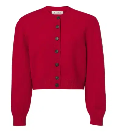 RÓHE Róhe Cropped wool cardigan | Thumbnail 1 RÓHE Róhe Cropped wool cardigan | Thumbnail 1