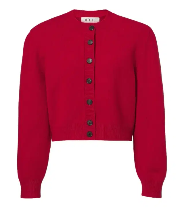 RÓHE Róhe Cropped wool cardigan