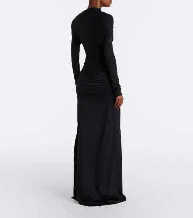 Victoria Beckham Draped jersey gown | Thumbnail 5