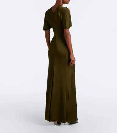 Victoria Beckham Isabella ruched satin gown | Thumbnail 5