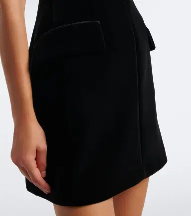 Sportmax Sleeveless velvet minidress | Thumbnail 2 Sportmax Sleeveless velvet minidress | Thumbnail 2