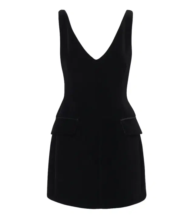 Sportmax Sleeveless velvet minidress