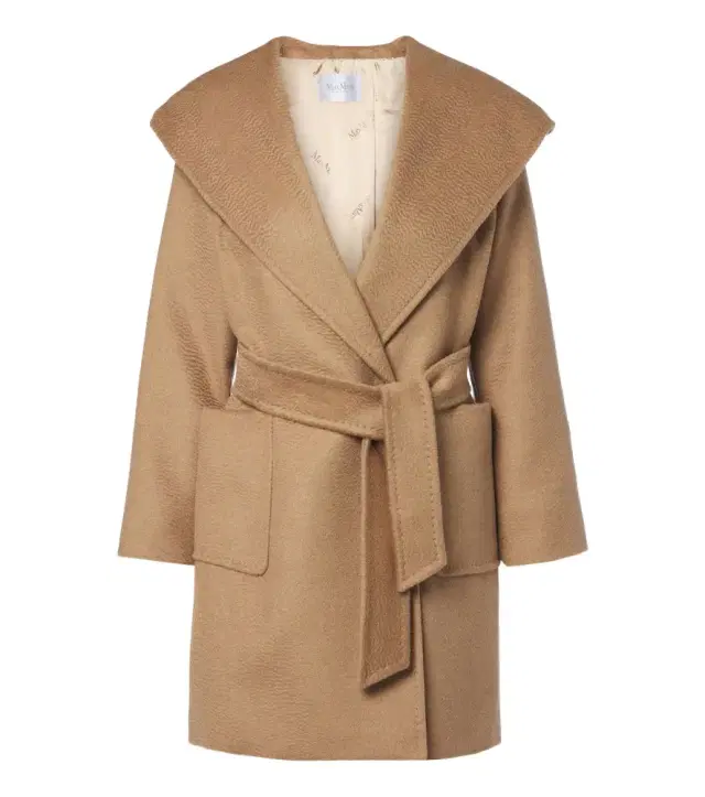 Max Mara Camel hair wrap coat