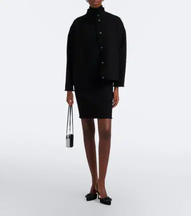Max Mara Virgin wool jersey miniskirt | Thumbnail 3 Max Mara Virgin wool jersey miniskirt | Thumbnail 3