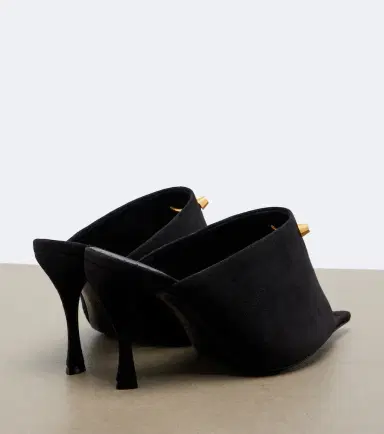 Balenciaga Midnight City studded suede mules | Thumbnail 2 Balenciaga Midnight City studded suede mules | Thumbnail 2