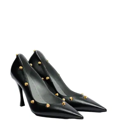Balenciaga Midnight City studded leather pumps | Thumbnail 1 Balenciaga Midnight City studded leather pumps | Thumbnail 1