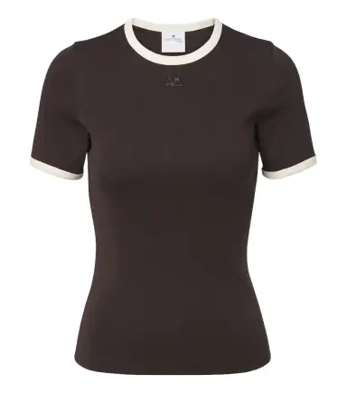 Courrèges Courrèges Cotton jersey T-shirt | Thumbnail 1