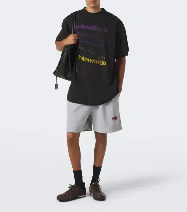 Balenciaga Cotton jersey shorts | Thumbnail 5 Balenciaga Cotton jersey shorts | Thumbnail 5