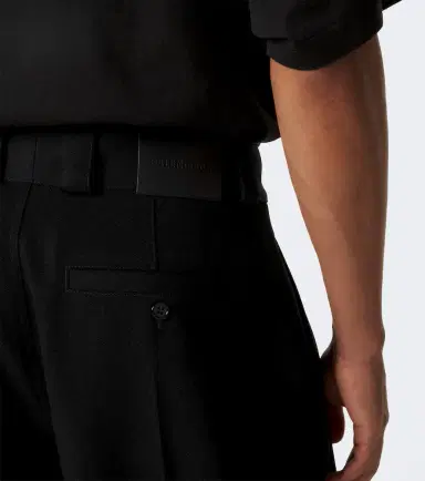 Balenciaga Wool twill barrel-leg pants | Thumbnail 3
