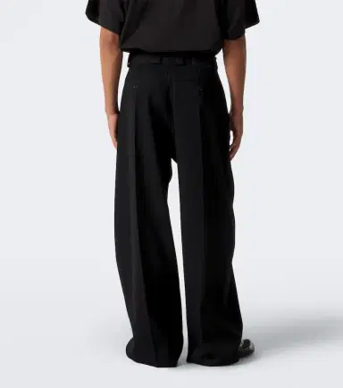 Balenciaga Wool twill barrel-leg pants | Thumbnail 6