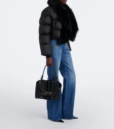 Gucci Paparazzo leather Medium shoulder bag | Thumbnail 5