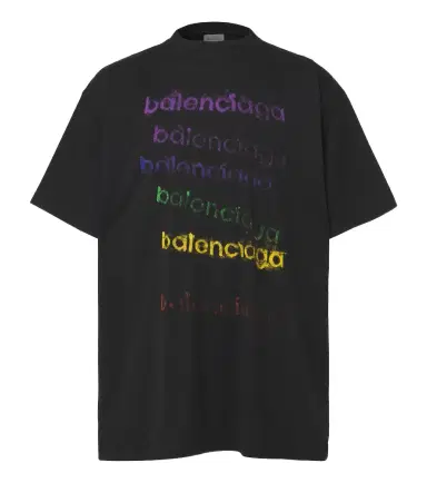Balenciaga Logo cotton jersey T-shirt | Thumbnail 1