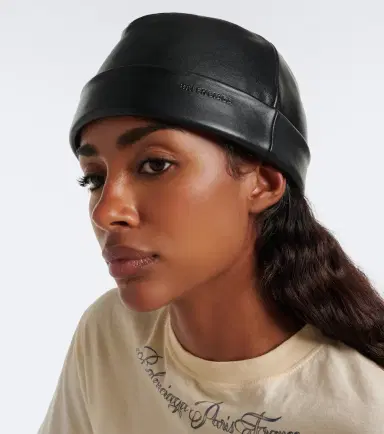 Balenciaga Leather hat | Thumbnail 4 Balenciaga Leather hat | Thumbnail 4