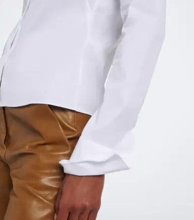 Dorothee Schumacher Cotton-blend poplin shirt | Thumbnail 4