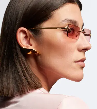 Cartier Eyewear Collection C De Cartier rectangular sunglasses | Thumbnail 4