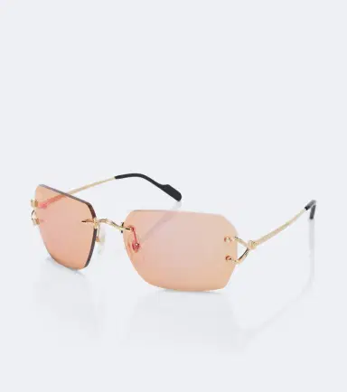 Cartier Eyewear Collection Décor C Classique de Cartier square sunglasses | Thumbnail 3