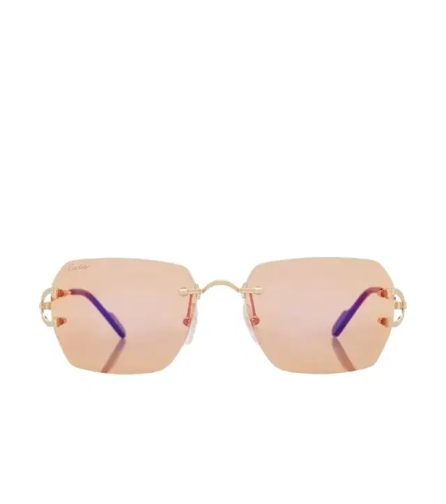 Cartier Eyewear Collection Décor C Classique de Cartier square sunglasses