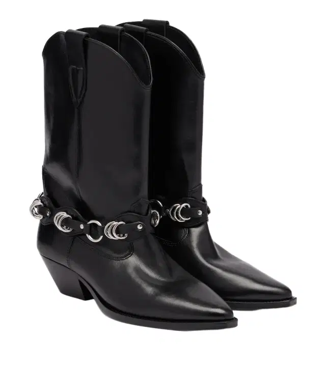 Duerto embellished leather cowboy boots