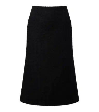 McQueen Wool and mohair midi skirt | Thumbnail 1