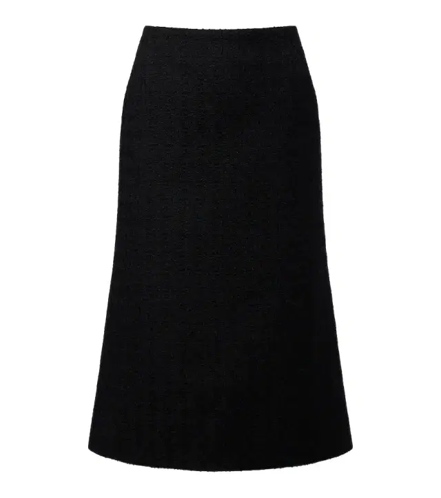 McQueen Wool and mohair midi skirt
