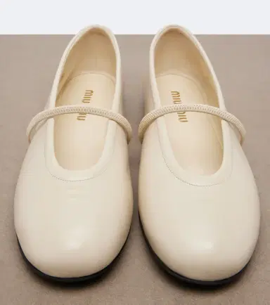 Miu Miu Leather ballet flats | Thumbnail 2