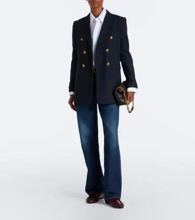 Saint Laurent Faded wide-leg jeans | Thumbnail 6 Saint Laurent Faded wide-leg jeans | Thumbnail 6