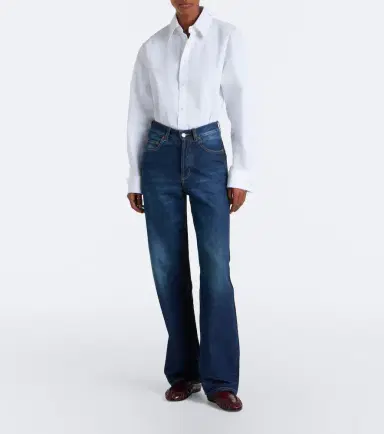 Saint Laurent Faded wide-leg jeans | Thumbnail 7 Saint Laurent Faded wide-leg jeans | Thumbnail 7